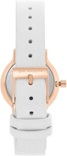 Vista 3 de Skagen Freja Reloj de cuero de dos manos
