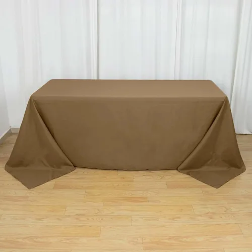 Vista 101 de Efavormart - Mantel rectangular, 60 x 102 pulgadas, resistente a las manchas y a las arrugas, lavable, mantel decorativo oblongo de tela de Amatista