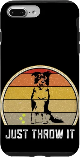 Vista 12 de iPhone 16 Just Throw It Border Collie Women Men Herding Dog Ball Fetch Case