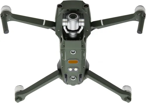 Vista 3 de Wrapgrade Poly Skin para DJI Mavic 2 Unidad Principal (Verde Ejército)