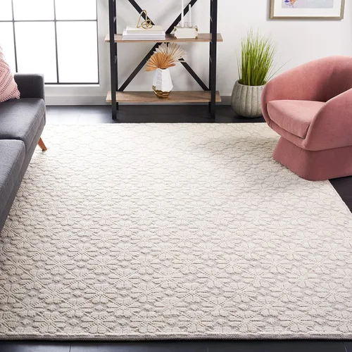 Vista 28 de SAFAVIEH Vermont Collection - Alfombra de pasillo, 2 pies 3 pulgadas x 6 pies, color marfil, lana hecha a mano, ideal para zonas de alto tráfico