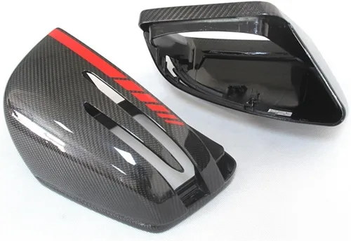 Vista 5 de KLUfo Tapa de espejo para automóvil, compatible con Mercedes Benz G/ML-Class W463 W166 X166 GLE GLS G500 G63 ML350 GL350 (color: A reemplazo)