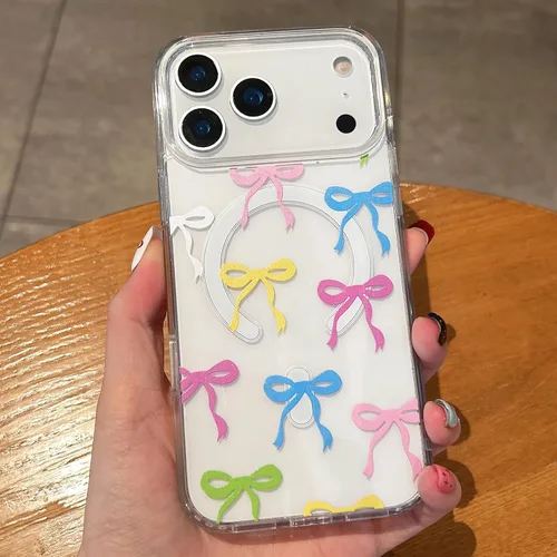 Vista 94 de UEEBAI - Funda magnética para iPhone 11, diseño de lazo, compatible con MagSafe, funda transparente delgada inalámbrica, antiamarilleo, a prueba