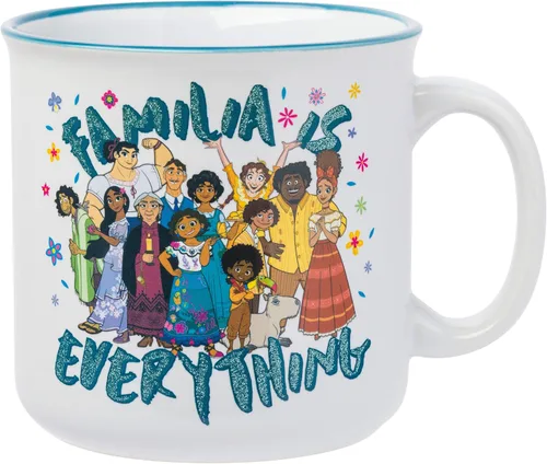 Vista 7 de Silver Buffalo - Taza de cerámica de campamento de A Goofy Movie de Disney, diseño retro con Goofy, Max Goof, Roxanne y Bobby Zimmeruski, 20 onzas