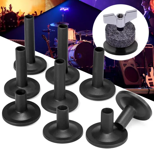 Vista 4 de Facmogu 12 piezas de plástico negro con bridas de platillo mangas - largo/medio/corto, accesorio de piezas de batería