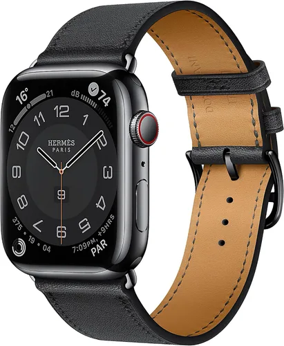 Vista 11 de LB1 - Correa de cuero para Apple Watch para mujeres y hombres, SE Ultra 2 de 1.575 in 1.732 in 1.811 in 1.654 in 1.772 in 1.614 in 1.496 in 1.929 in