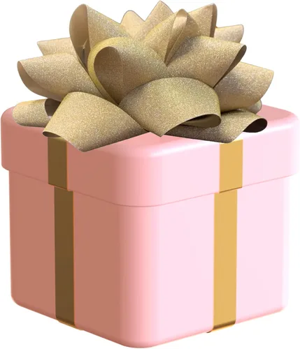 Vista 4 de Lazo de regalo brillante con purpurina dorada de 8 pulgadas, lazo gigante autoadhesivo para envolver regalos con facilidad, elegancia para despegar