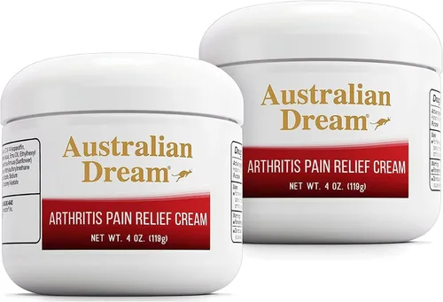 Vista 10 de Australian Dream Crema para aliviar el dolor de artritis, calmante y no grasosa, potente alivio del dolor tópico de la artritis, buena para dolores