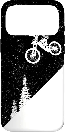 Vista 22 de Funda para bicicleta de montaña para iPhone 16, descenso, BTT, vintage, para ciclismo de montaña