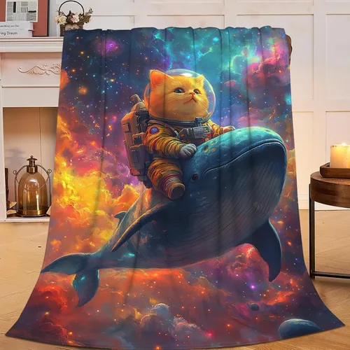 Vista 310 de Manta de águila con la bandera estadounidense y águila calva, regalos para niños, niñas, niños, adultos, mujeres y hombres, suave, acogedora, cálida