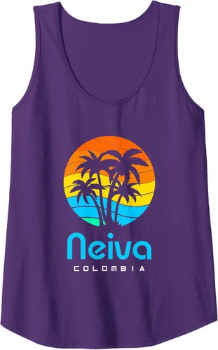 Vista 9 de Camiseta sin mangas Neiva Colombia, Negro