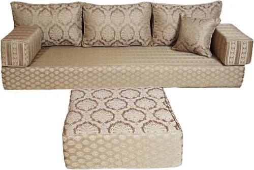 Vista 6 de arabicsofa Sofá de asiento de piso árabe - Sofá modular hecho a mano con sofás otomanos