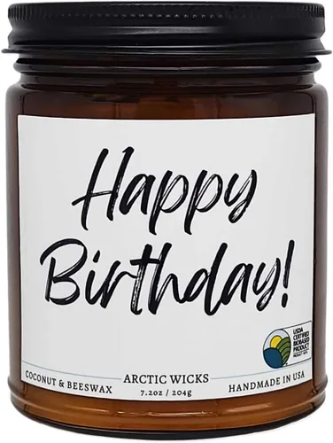 Vista 20 de Velas perfumadas de cera de abeja y coco, 9 onzas, ámbar, rústicas, no tóxicas, de combustión limpia, 100% certificada por USDA, a base de plantas