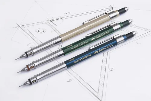 Vista 8 de Faber Castell - Portaminas TK-Fine Vario L 0.020 in Indigo