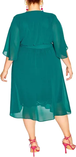Vista 2 de City Chic Women's Plus Size Love Affair Dress Alpine