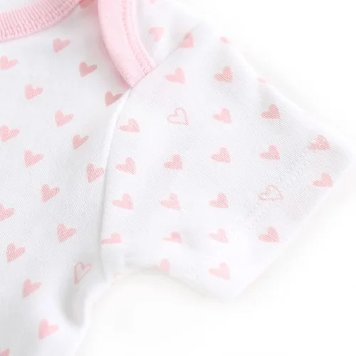 Vista 5 de Body de manga corta para bebé, ropa de bebé recién nacido de una pieza para bebé niño y niña