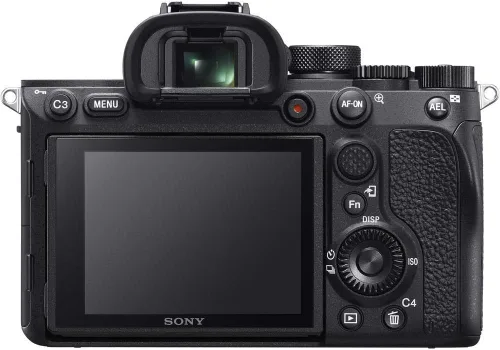 Vista 3 de Sony Cámara digital sin espejo Alpha a7R IV (solo cuerpo) (ILCE7RM4/B) + lente Sony FE de 0.945-2.756 in + monitor 4K + auriculares Pro + Pro Mic +