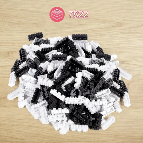 Vista 7 de AHZILEl - Juego de construcción de bloques de panda de animales, 7822 piezas, lindo rompecabezas 3D, mini ladrillos de construcción, kit de juguetes