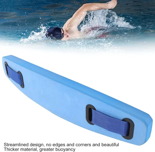 Vista 3 de SUNGOOYUE Cinturón de flotación de natación, cinturón de flotabilidad ajustable de EVA, ayuda de entrenamiento de natación para adultos y niños