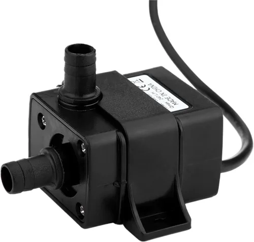 Vista 4 de Pequeña bomba sumergible ajustable 12V 5W Micro Brushless Impermeable Circulación Bomba de agua Multiusos Mesa Fuente Bombas