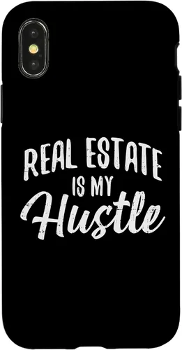Vista 5 de Funda de regalo para iPhone 13 Pro Real Estate Is My Hustle Funny Agent Realtor Broker