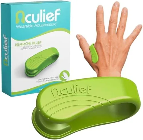 Vista 12 de Aculief Soporte de Acupresión Natural Portátil - Gestión Específica de Tensión y Herramienta de Acupresión - Comodidad Discreta Para Llevar - Ajuste