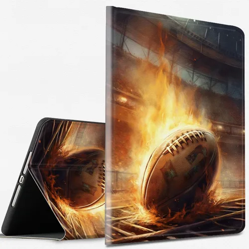Vista 30 de Funda para tablet Kinlde Fire HD 10 (11ª generación 2021) Fire HD 10 Plus 2021, delgada, de piel sintética, con función atril, función atril
