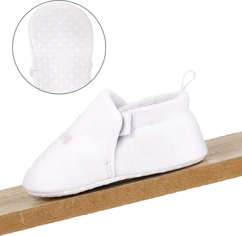 Vista 6 de Zapatos de bautizo con suela premium para bebés y niños pequeños