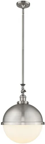 Vista 2 de Innovations 206-BB-HFS-124-BB Colgante de una luz de Franklin Restoration Collection