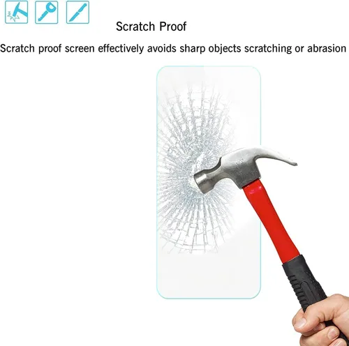Vista 6 de Aroepurt Boost Mobile Celero 5G SC 2024 - Funda compatible con Boost Celero5G SC con protector de pantalla de vidrio templado, protección de grosor