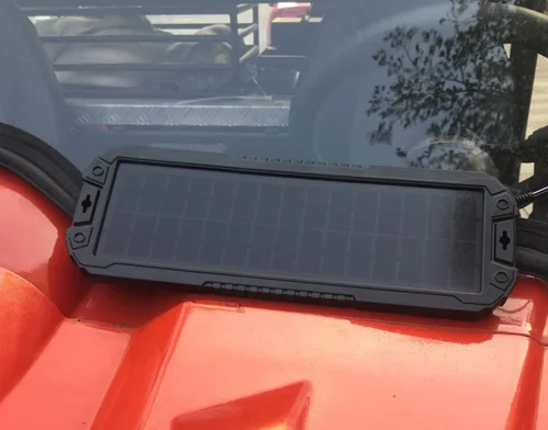 Vista 5 de Sunway - Cargador y mantenedor de batería solar para automóvil, 5 W, 12 V, kit de cargador de energía solar, impermeable, para automóvil, RV, barco
