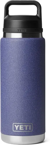 Vista 21 de YETI Rambler - Botella de 26 oz, aislada al vacío, de acero inoxidable con tapa Chug, color negro