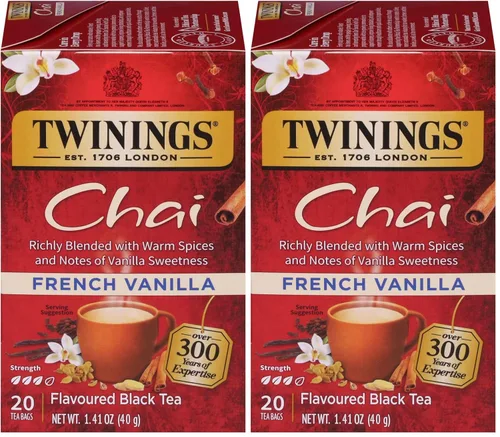 Vista 17 de Twinings Bolsas de té negro Blackcurrant Breeze envueltas individualmente, 20 unidades (paquete de 1), dulce, sabor picante, con cafeína, disfruta