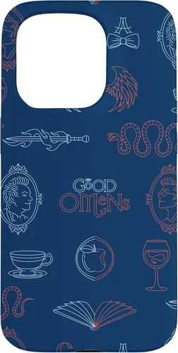 Vista 14 de iPhone 16 Good Omens - Funda Símbolos