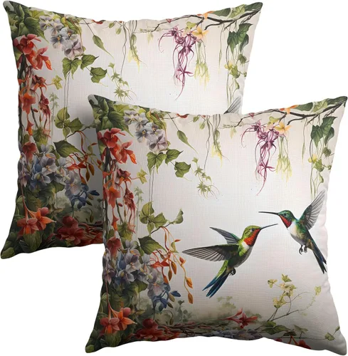 Vista 55 de Fundas de almohada tribales marrones - Juego de 2 fundas de almohada étnicas 40x40 cm azteca geométrica para decoración de sofá, cama, hogar