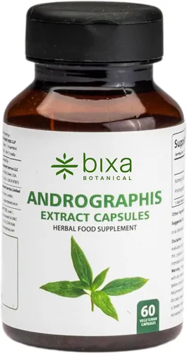 Vista 8 de bixa BOTANICAL Andrographis Polvo 7.05 oz 7 OZ Andrographis Paniculata Hierba amarga Kalmegh Suplemento herbario tónico natural para hígado
