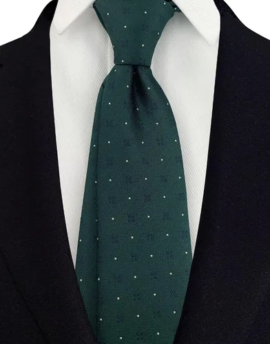 Vista 58 de Secdtie Corbata clásica de seda tejida jacquard a rayas para hombre