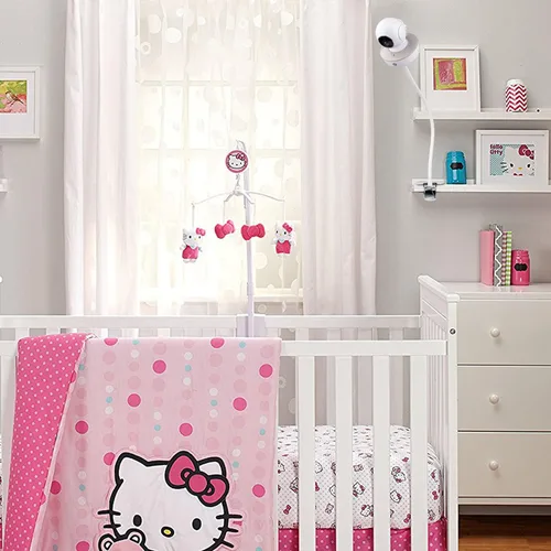 Vista 5 de Soporte para monitor de bebé con cuello de cisne para Motorola, Owlet, VAVA, Arlo Baby Monitor y la mayoría de cámaras de seguridad universales