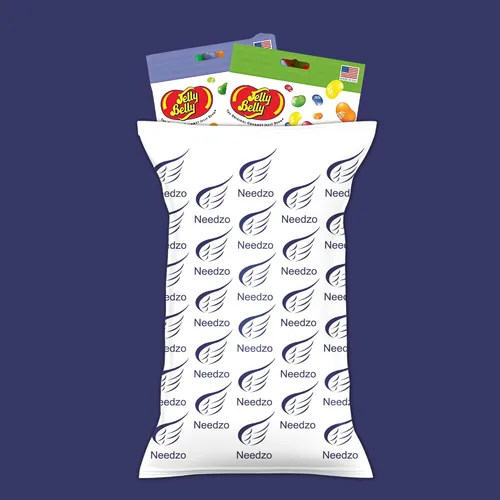 Vista 6 de Needzo Jelly Bean - Juego de caramelos de mezcla tropical y ácida, dulces suaves con sabor a fruta exóticos, rellenos de cesta de dulces, paquete