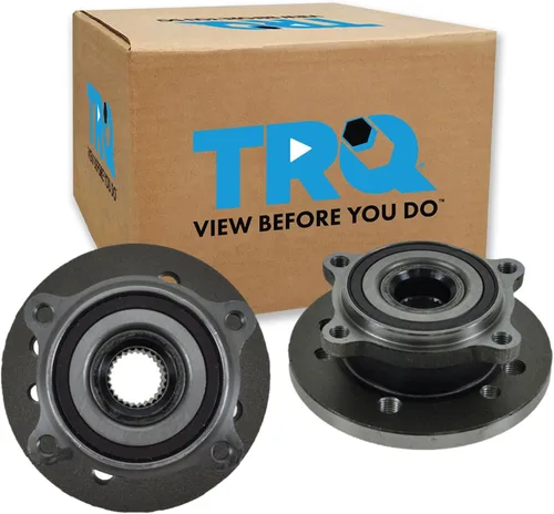 Vista 168 de TRQ Juego de 2 rodamientos de rueda delantera y conjunto de cubo compatible con Tesla 3 2020 Y 2018-2019 para Tesla 3 2020 Tesla Y AWD 2018-2019