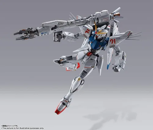 Vista 10 de Tamashi Nations - Mobile Suit Gundam F91 - Gundam Formula 91 ChronicleWhite Version, Bandai Spirits Metal Build