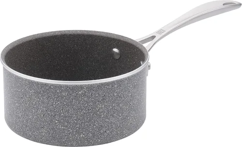 Vista 3 de ZWILLING Vitale - Sartén antiadherente de 1 cuarto de galón con tapa, utensilios de cocina de aluminio, sartén para cocinar todos los días