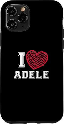 Vista 28 de Funda personalizada para iPhone 11 I Heart Adele First Name I Love Adele