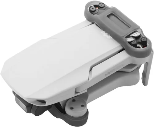 Vista 3 de SeiZed Soporte de hélice para hélice D-JI Mavic Mini/Mini de 2 hazs, cubierta protectora de silicona, accesorios para drones (color : gris)