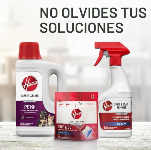 Vista 7 de [Usado] Hoover Smartwash - Limpiador automático de alfombras, FH52000, turquesa