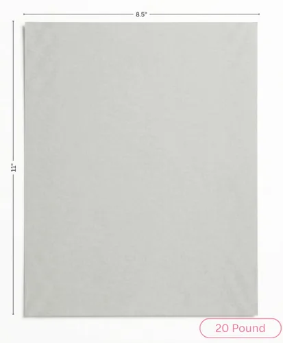 Vista 3 de Papel de copia de color, 20 libras (75 GSM) 8.5 x 11, 500 hojas (gris)