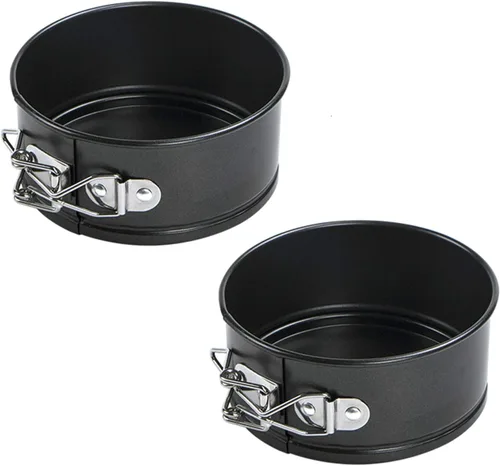 Vista 11 de Webake Springform - Juego de 2 moldes para tartas de queso con forma de corazón de 4 pulgadas, accesorios de Instapot, olla a presión, freidora