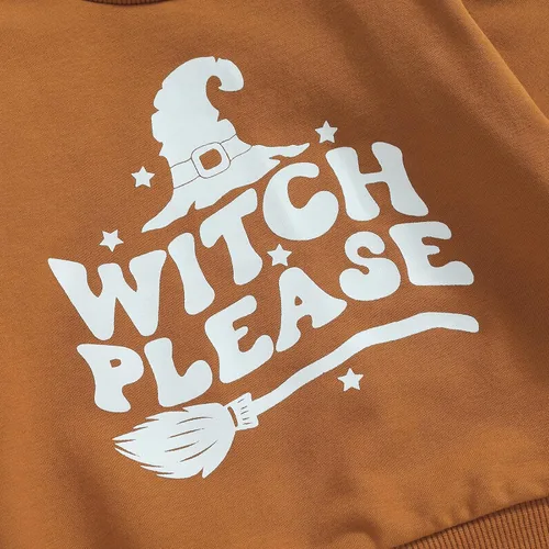 Vista 5 de DuAnyozu Ropa de bebé de Halloween, sudadera de calabaza, suéter de manga larga, suéter de manga larga, trajes de otoño