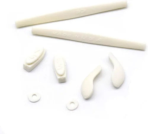 Vista 10 de Juego de piernas de silicona de repuesto para Oakley Juliet Ear Socks Kit de goma Negro