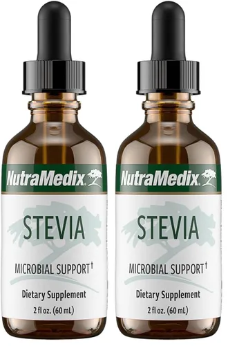 Vista 10 de Suplemento herbal de Stevia, 1 onza